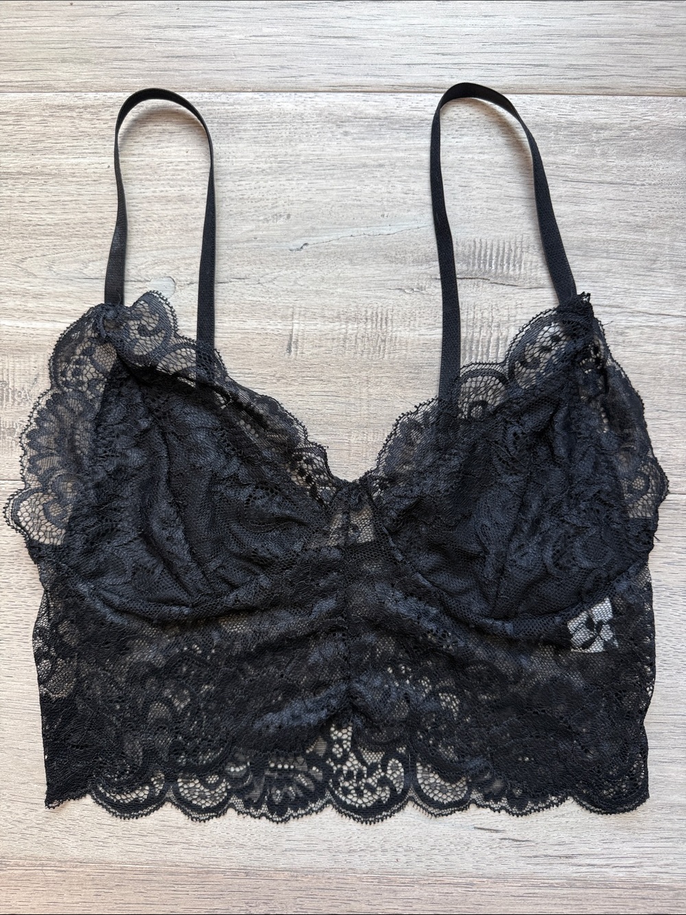 Dream Bandits Black Lace Bralette Cami